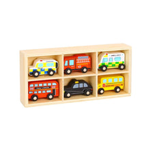 Load image into Gallery viewer, Wooden Toy Car Set
