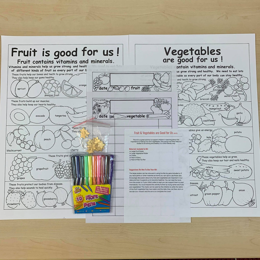 Fruit & Vegetables are Good for Us (Kit 15)