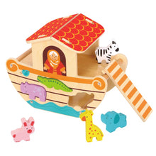 Load image into Gallery viewer, Noah&#39;s Ark Wooden Toy
