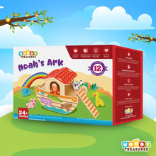 Load image into Gallery viewer, Noah&#39;s Ark Wooden Toy
