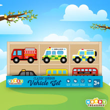 Load image into Gallery viewer, Wooden Toy Car Set
