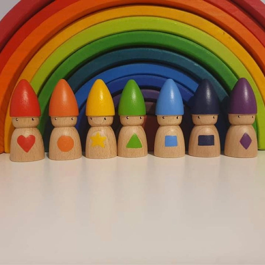 Rainbow Shape Gnomes