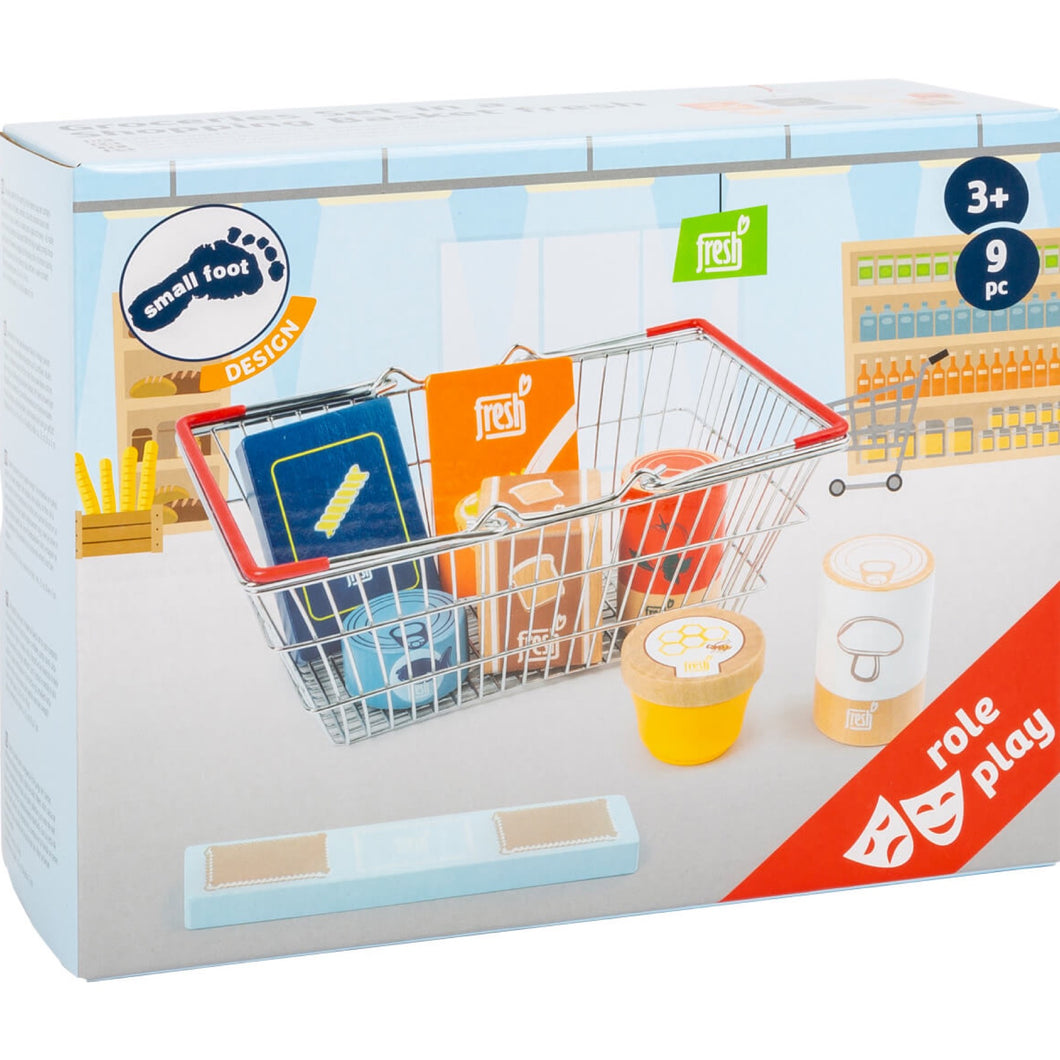 Shopping Basket & Food Set - “Fresh” Range