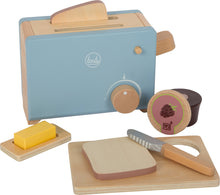 Load image into Gallery viewer, Wooden Toaster Set - “Tasty” Range
