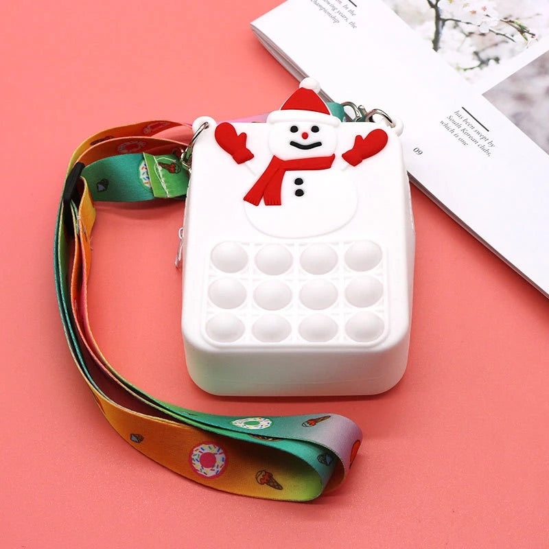 Push Popper Bag - Snowman