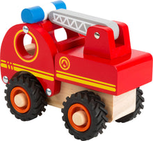 Load image into Gallery viewer, Wooden Vehicle - Fire Engine
